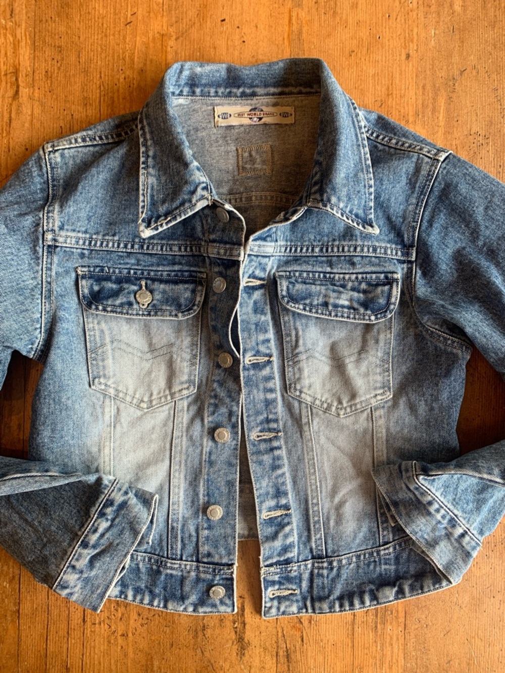 BMB Vintage Denim Jean Jacket - Picture 16 of 16